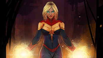 Captain Marvel Arts, captain-marvel, artwork, artist, artstation, superheroes, art HD wallpaper