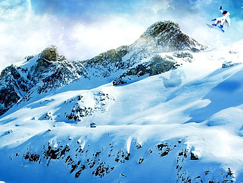 Winter Wonderland, winter, ice season, moon, fantasy HD wallpaper