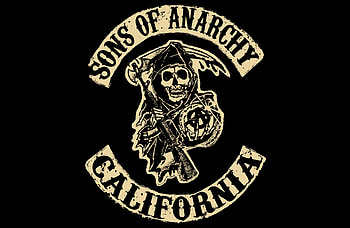 sons of anarchy, california, anarchy, logo, sons HD wallpaper