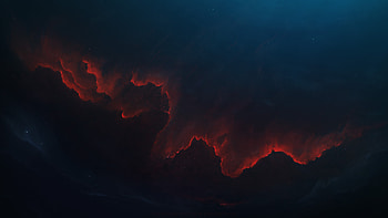 Nebula Landscape , nebula, space, digital-universe, deviantart HD wallpaper