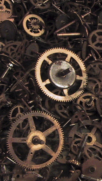 Assemblage, Gears, Mechanism HD phone wallpaper