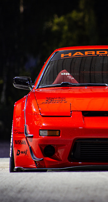Nissan 200SX, automotive lighting, vehicle registration plate HD phone wallpaper