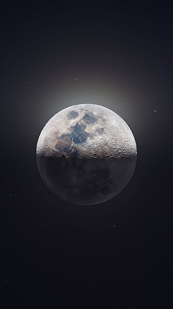 Moon astrography, galaxy , Stunning visuals, Cosmic beauty HD phone wallpaper