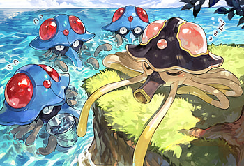 Tentacruel & Toedscruel | Pokémon Scarlet & Violet Adventure, Tentacruel (Pokémon), video game, Pokémon: Scarlet And Violet HD wallpaper