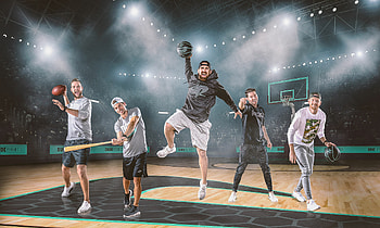 Dude Perfect, Sports entertainment, Incredible pics, Samantha Peltier post HD wallpaper
