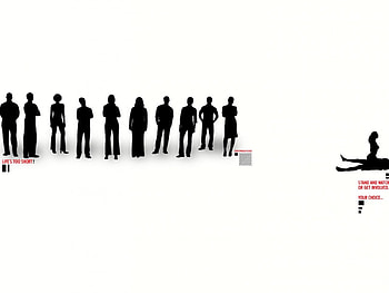 WHITE, space, people HD wallpaper