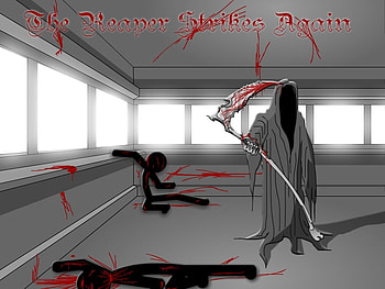Reaper, blood, death HD wallpaper