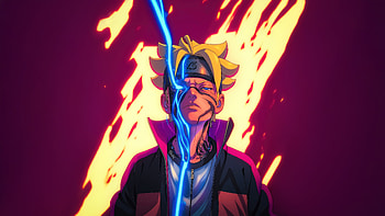 Uzumaki Boruto, boruto, anime, naruto-rasengan, artist, artwork, digital-art, ai HD wallpaper