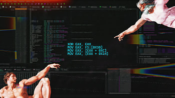 The Divine Code Connection, programming, computer, code, artist, artwork, digital-art HD wallpaper