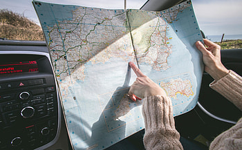 Miscellanea, Miscellaneous, Journey, Hands, Map, Route HD wallpaper