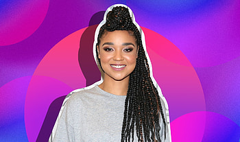 Actress, beautiful, Aisha Dee HD wallpaper