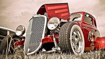 1933 Ford, Hot Rod HD wallpaper