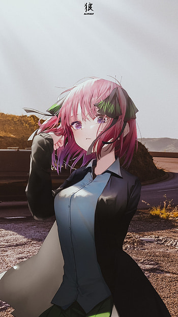 Nino Nakano, anime x reality, the quintessential quintuplets, anime aesthetic, anime , france, anime HD phone wallpaper