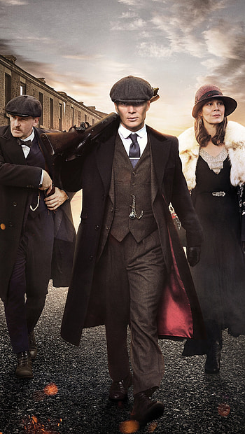 Shelby Family, Peaky Blinders , Classic crime drama, British TV series HD phone wallpaper