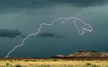 Lighting Over Fields, Fields, Over, LIghting, Mountain, Clouds, Sky HD wallpaper