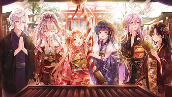 Illusion-Connect, girls, Anime, Connect, Illusion HD wallpaper