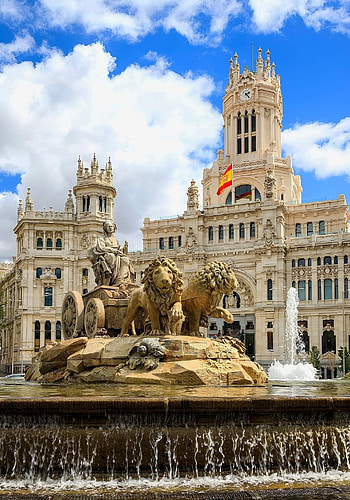 Madrid Spain, cloud, sky HD phone wallpaper