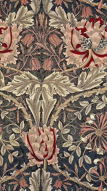 William Morris, Design Pattern HD phone wallpaper