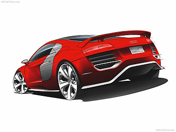 Audi R8 (The Skecth), r8, skecth, art, audi HD wallpaper