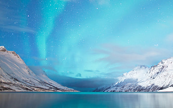 Polar Mountains, polar, mountains, nature, ice HD wallpaper