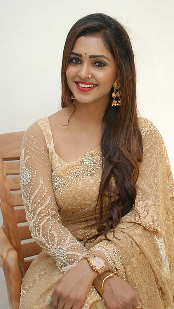 Sanchita Padukone, kannada actress, saree beauty HD phone wallpaper
