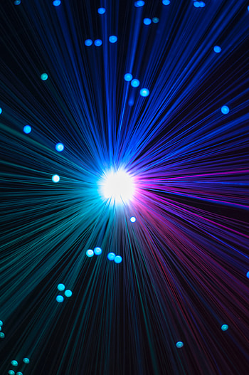 Abstract, Shine, Light, Multicolored, Motley, Glow, Threads, Thread, Optical Fiber HD phone wallpaper