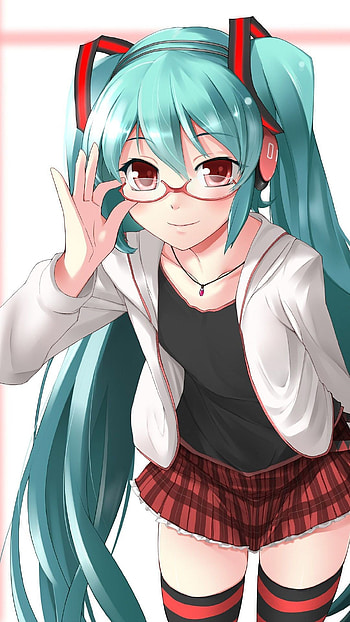 ... Hatsune Miku - Vocaloid Anime mobile HD phone wallpaper
