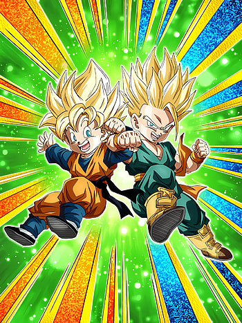 Goten Anime, New SSJ Goten, Trunks, Krillin HD phone wallpaper
