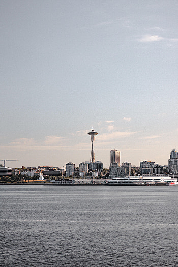 Cities, Sea, Architecture, City, Horizon, Tower HD phone wallpaper