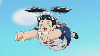 Me and Roboco Anime Flying Scene, Anime HD wallpaper