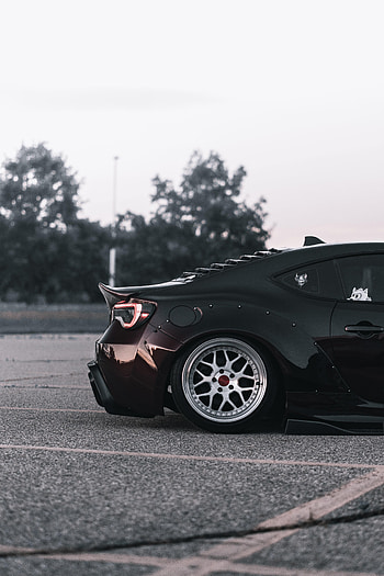 Sports, Tuning, Cars, Car, Sports Car, Side View, Wheel HD phone wallpaper