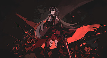 Dark, Jeanne d'Arc, fate series, warrior, art HD wallpaper