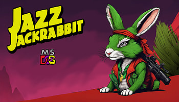 Jazz Jackrabbit MS-DOS, Retro Games, jazz, video game HD wallpaper