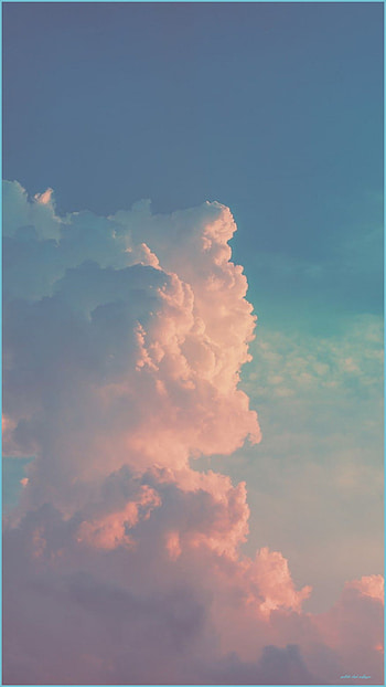 Cloud In The Sky Sky Aesthetic, Aesthetic , Cloud - Aesthetic Cloud, Pastel Blue Aesthetic Clouds HD phone wallpaper