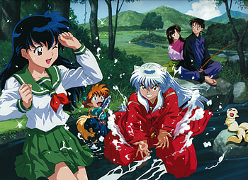 InuYasha, Anime series, , Background HD wallpaper