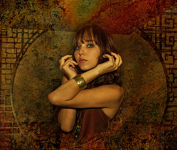 Byzantine Beauty, byzantium, graphy, art, women, byzantine HD wallpaper