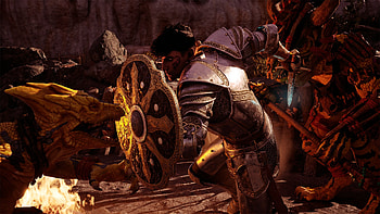 Avowed : Shield and Armor in Battle, video game, Avowed, shield, armor HD wallpaper