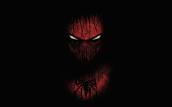 Red Black Spiderman, spiderman, superheroes, artwork HD wallpaper