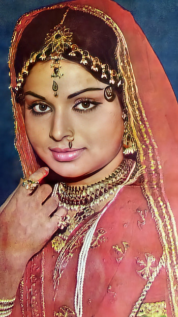 Rakhee Gulzar, bollywood actress, vintage HD phone wallpaper