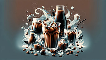 Iced Cold Brew Coffee Delight -, cold brew, coffee, ice, beverages HD wallpaper
