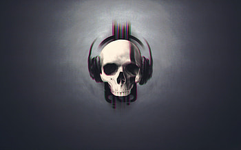 Skull Glitch Art, skull, artist, artwork, digital-art HD wallpaper