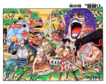 One Piece Manga Color Cover Page 547, Crocodile (One Piece), Buggy (One Piece), Bentham (One Piece), Anime, One Piece HD wallpaper