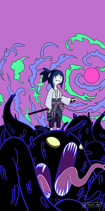 Marceline Uchiha! : Naruto. Adventure time , Cartoon , Anime HD phone wallpaper