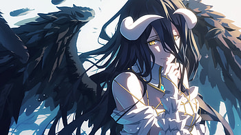 Albedo's Elegance - Overlord Anime, Anime, Overlord, Albedo (Overlord) HD wallpaper