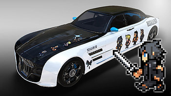 Regalia Pixel Art Skin - Final Fantasy XV HD wallpaper
