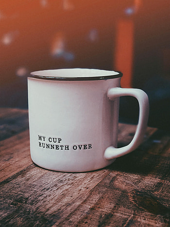 Words, Cup, Surface, Inscription, Mug HD phone wallpaper