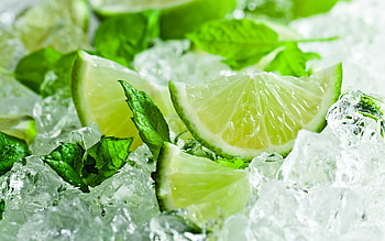Ice and mint, Lime HD wallpaper
