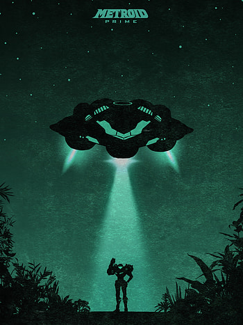 Fan-Created Metroid Prime Poster ... HD phone wallpaper