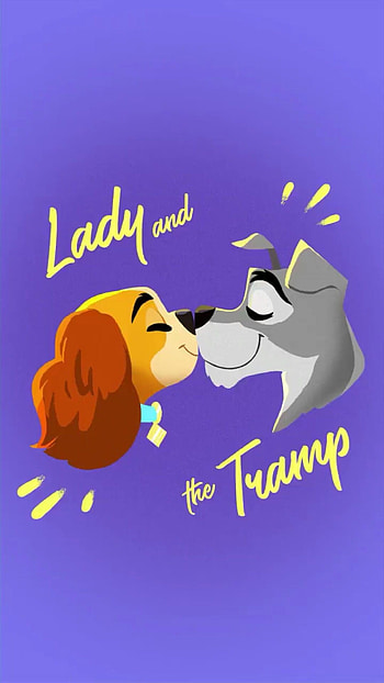Lady and the Tramp, Disney , Fun Disney theme, Beloved animated film HD phone wallpaper