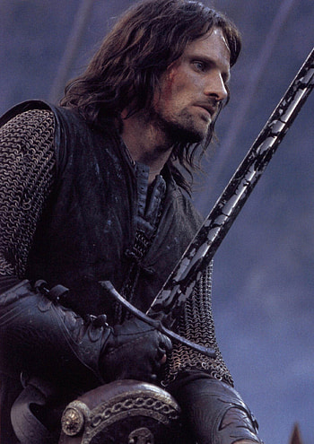 LOTR: The Two Towers, Aragorn HD phone wallpaper